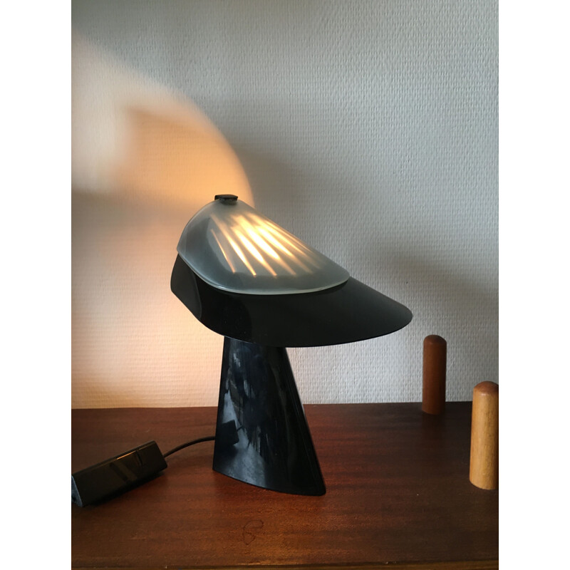 Lampada da tavolo vintage artu di Bruno Negretti per Lumina, 1970
