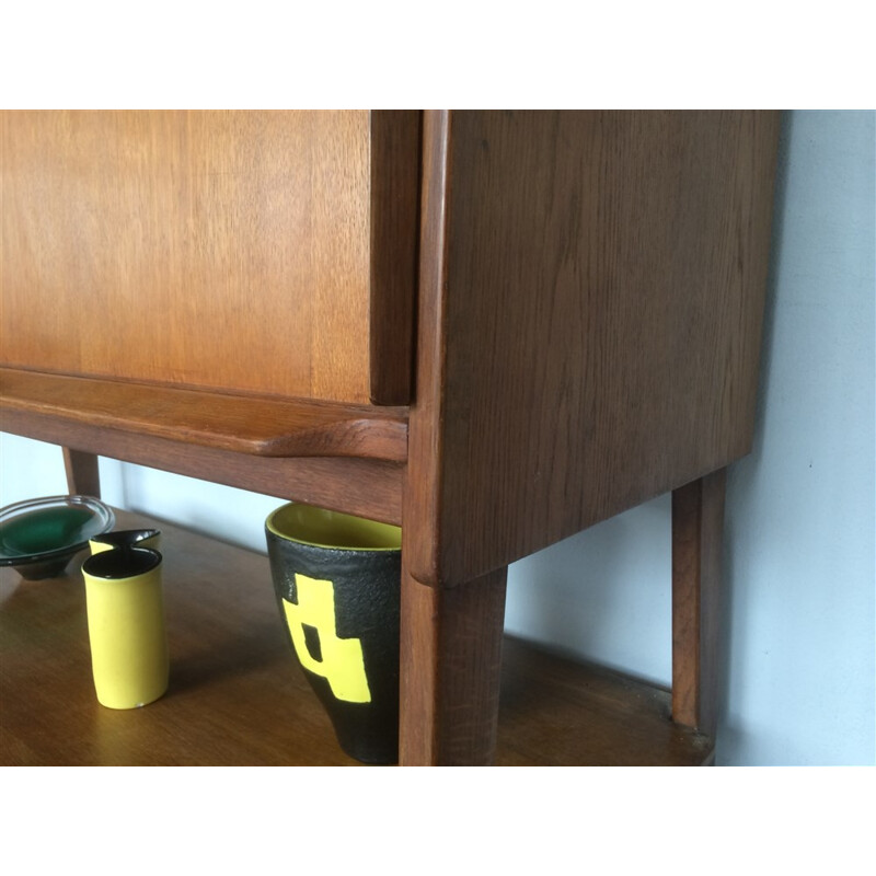 ABC sideboard in oak, Roger LANDAULT - 1950s