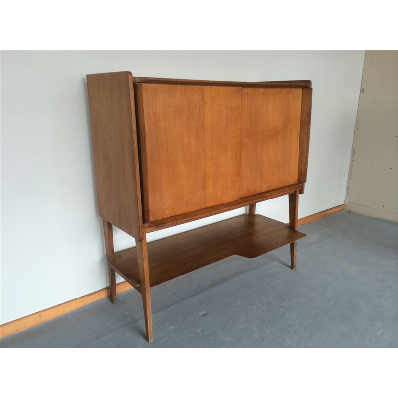 ABC sideboard in oak, Roger LANDAULT - 1950s