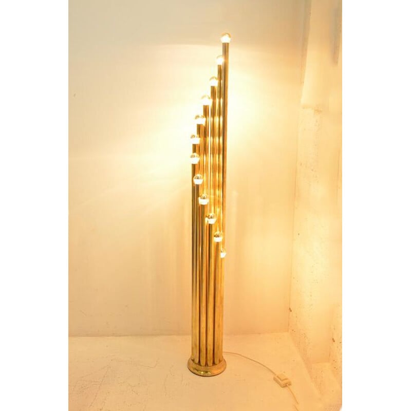 Floor lamp Vintage "Organ" by Goffredo Reggiani Italy 1960