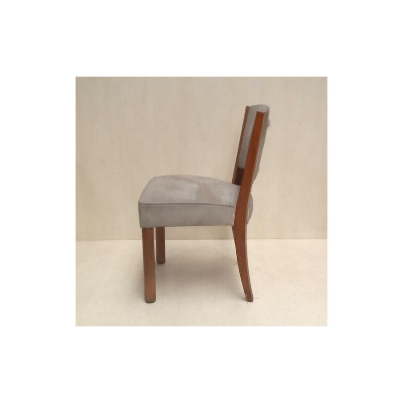 Paire de chaises vintage de René Herbst 1930
