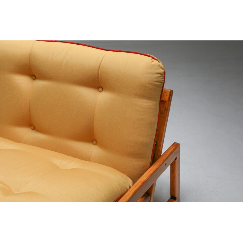 Vintage pair of lounge armchairs Cassina 'Carlotta' by Afra and Tobia Scarpa 1960