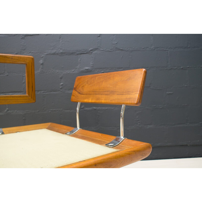 Fauteuil vitnage Minerva Daybed par Peter Hvidt pour la France et fils 1960