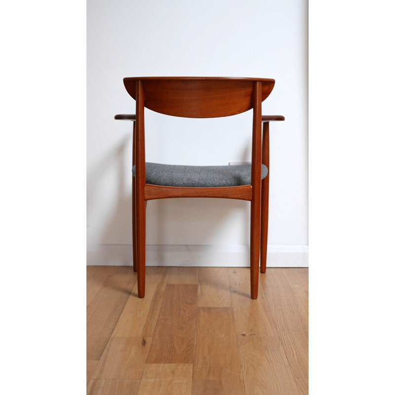 Danish teak desk chair, Kurt OSTERVIG - 1960s