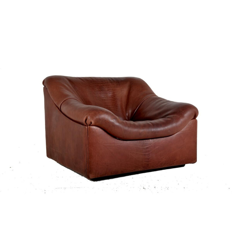 Armchair Vintage De Sède 'DS 46' with wide seat 1970