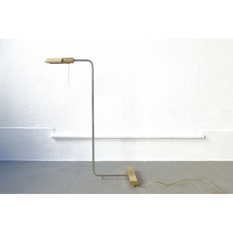 Floor Lamp Cedric Hartman Brass and Chrome 