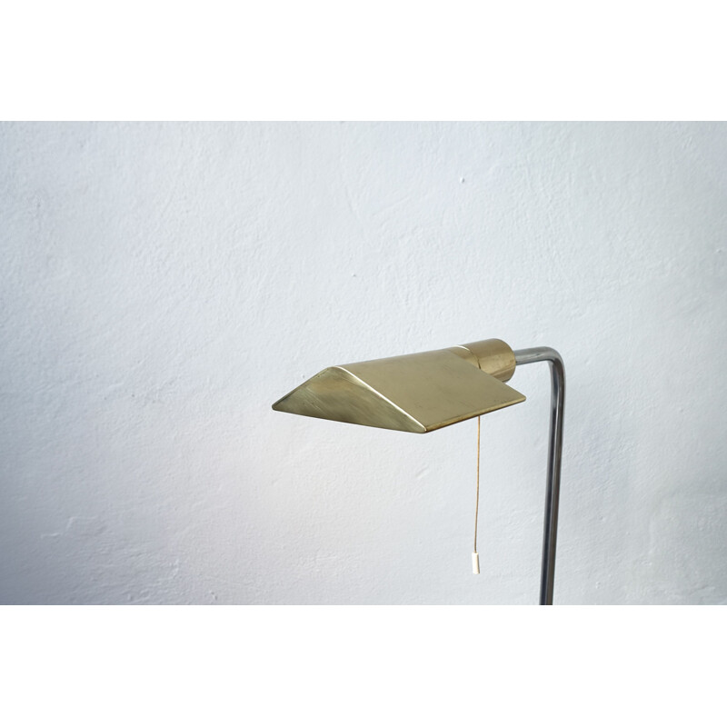 Floor Lamp Cedric Hartman Brass and Chrome 