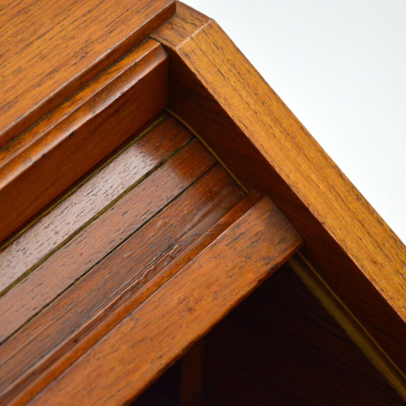 Vintage secretary Teak Desk By Fratelli Proserpio, 1960s