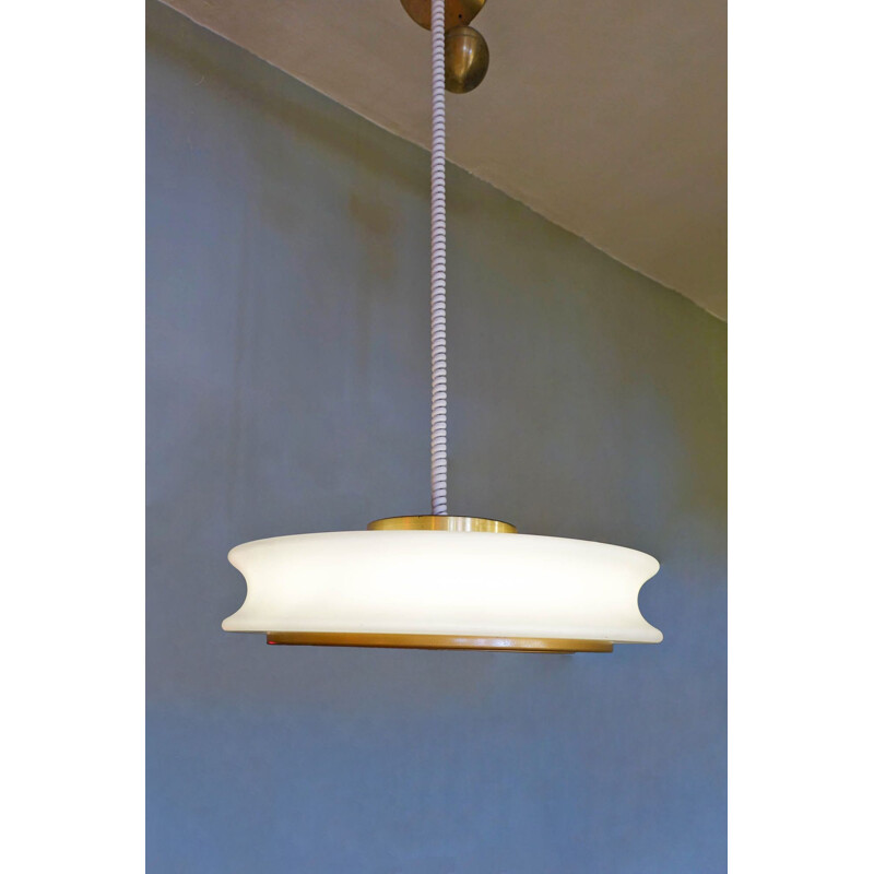 Orion Pendant Lamp mid century from Staff, 1960s 