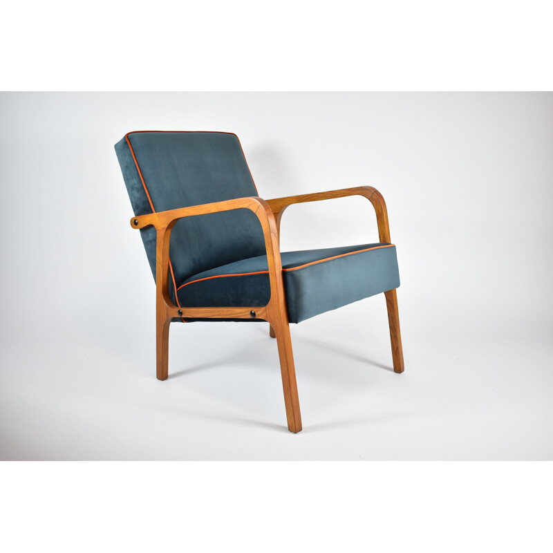 Cadeira de braços original vintage modelo 04-b 1960