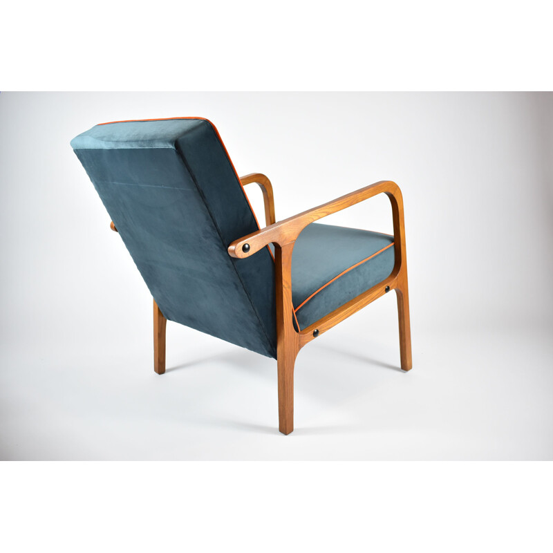 Cadeira de braços original vintage modelo 04-b 1960