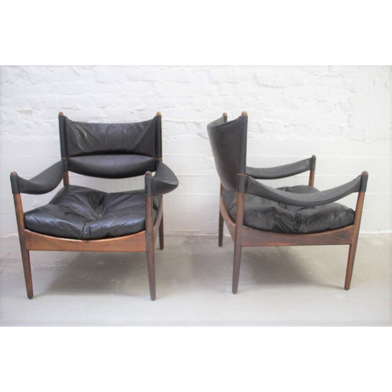 Paire de fauteuils vintage Kristian Vedel for Soren Willadsen, 1960