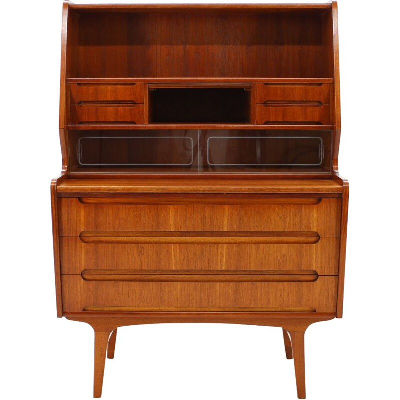 Danish Teak Secretaire, Mid-Century 1960s