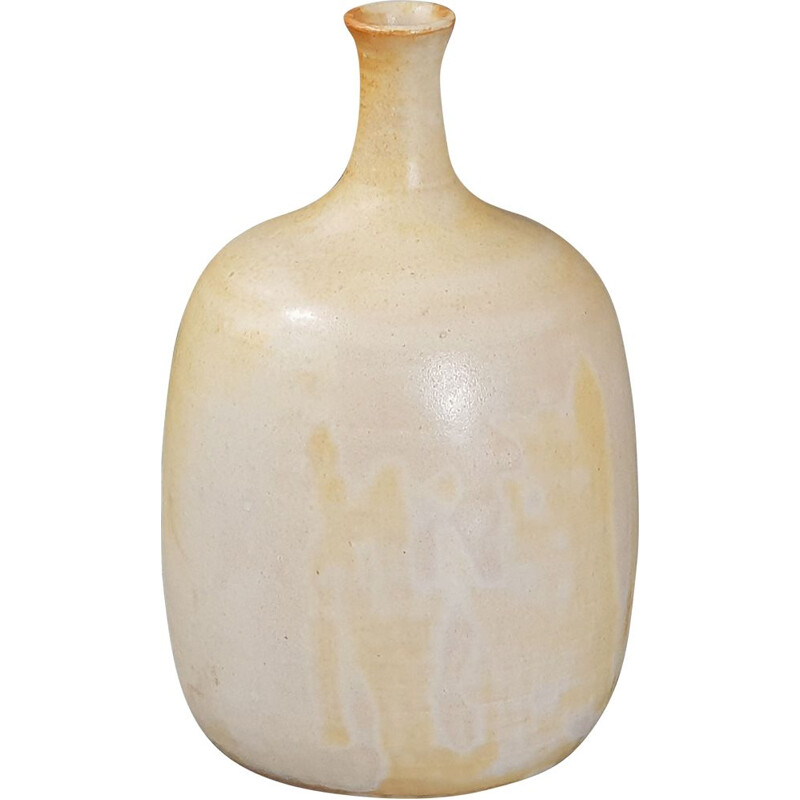 Vintage stoneware vase, 1960