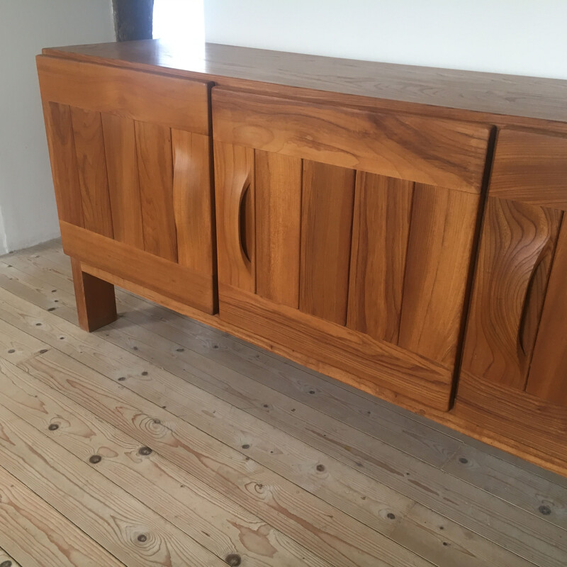 Regain Elm Vintage Elm Sideboard 1970