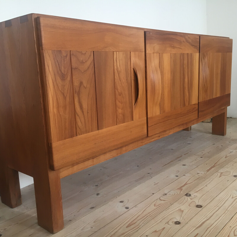 Regain Elm Vintage Elm Sideboard 1970