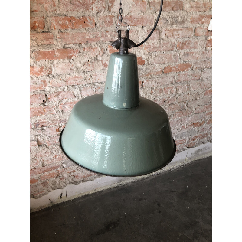 Ceiling Lamp from Industrial Factory  from Wikasy A23, 1950s