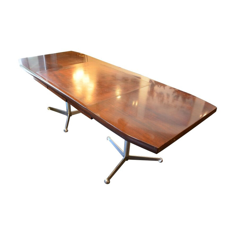 Table à repas vintage Olsvaldo Borsani pour Tecno Milano 1960