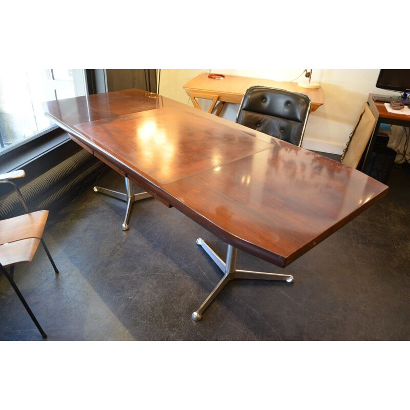 Large vintage table Olsvaldo Borsani for Tecno Milano 1960