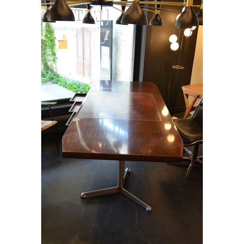 Large vintage table Olsvaldo Borsani for Tecno Milano 1960