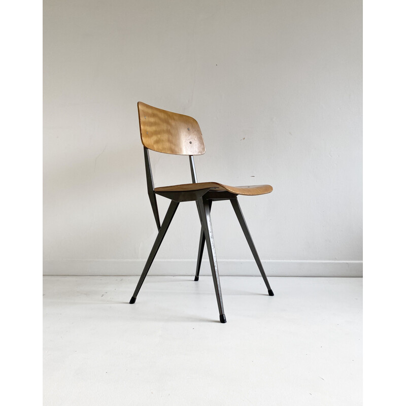 Plywood and Steel Chair, Kramer  Rietveld Style, 1960