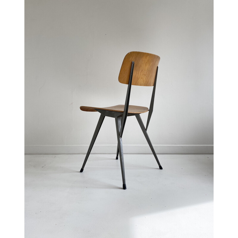 Plywood and Steel Chair, Kramer  Rietveld Style, 1960
