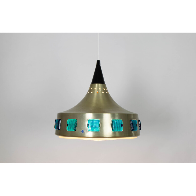 Suspension Space Age Golden Aluminium 