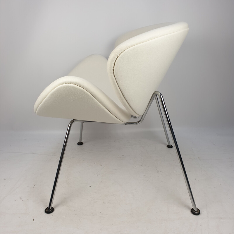 Lounge Chair vintage Orange Slice par Pierre Paulin pour Artifort, 1980