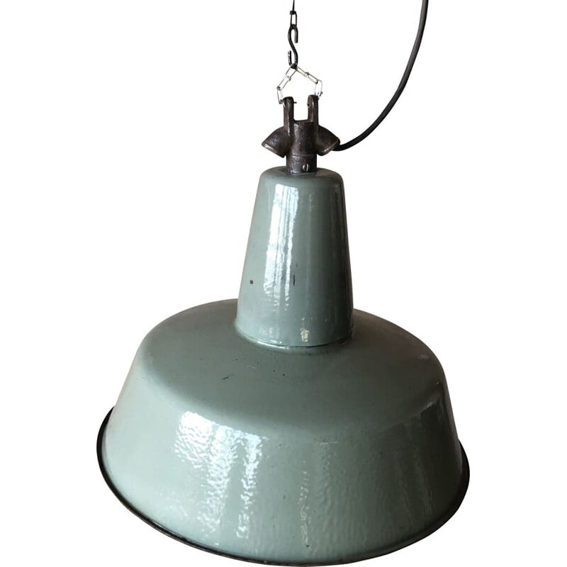 Ceiling Lamp from Industrial Factory  from Wikasy A23, 1950s