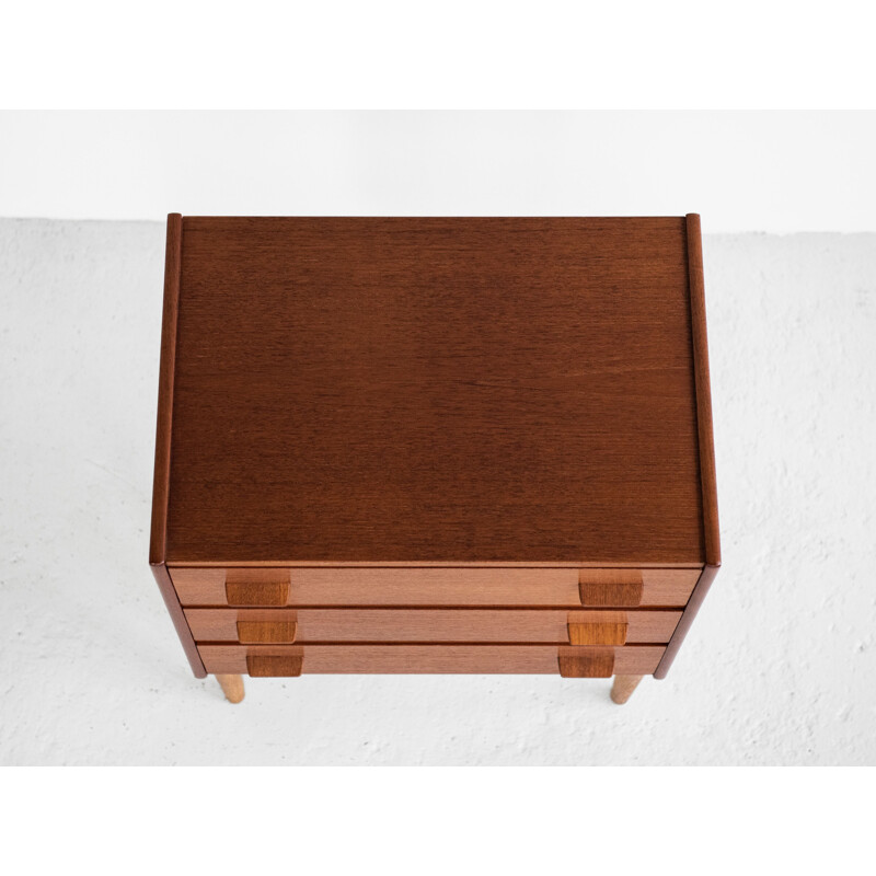 Chest of 3 drawers Midcentury in teak by Poul Volther for Munch Mobler Danish