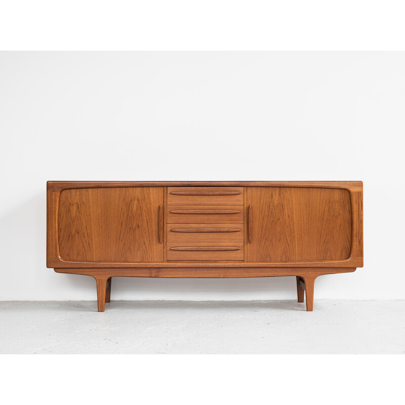 Sideboard in teak Midcentury by Johannes Andersen for Silkeborg Danish