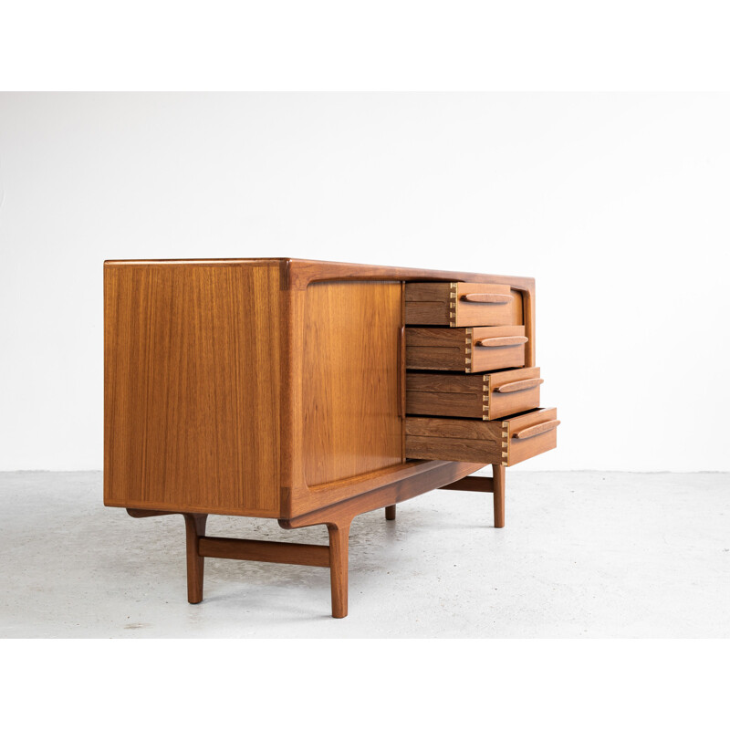 Sideboard in teak Midcentury by Johannes Andersen for Silkeborg Danish