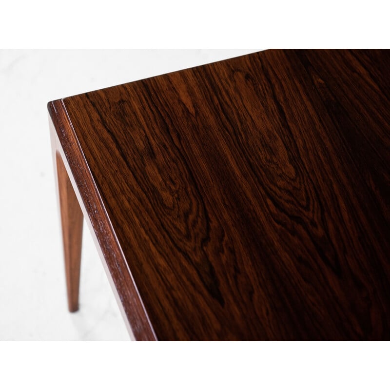 Coffee table Midcentury  in rosewood by Johannes Andersen for Silkeborg Danish