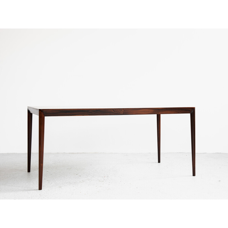 Dining table Midcentury in rosewood by Erik Riisager Hansen for Haslev Danish