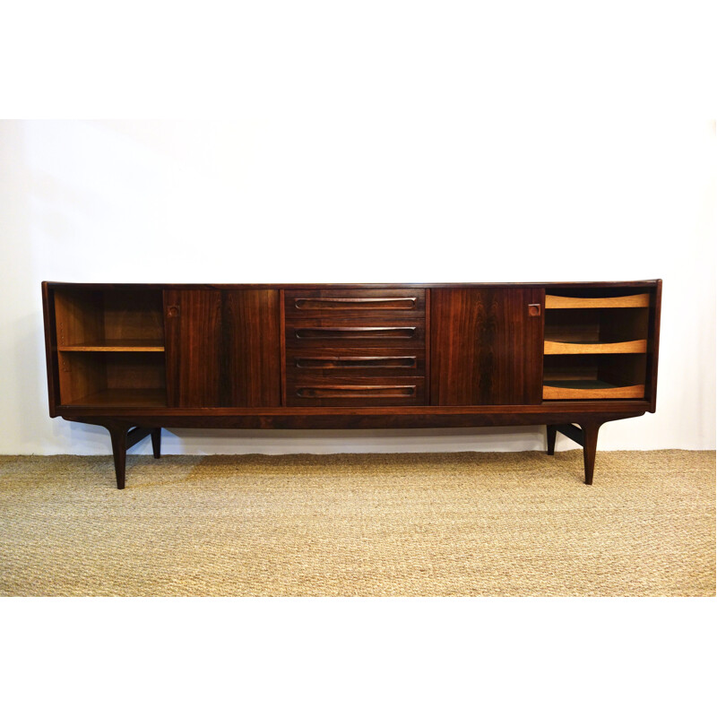 Rosewood sideboard Vintage Rio by Johannes Andersen from Scandinavia 1960