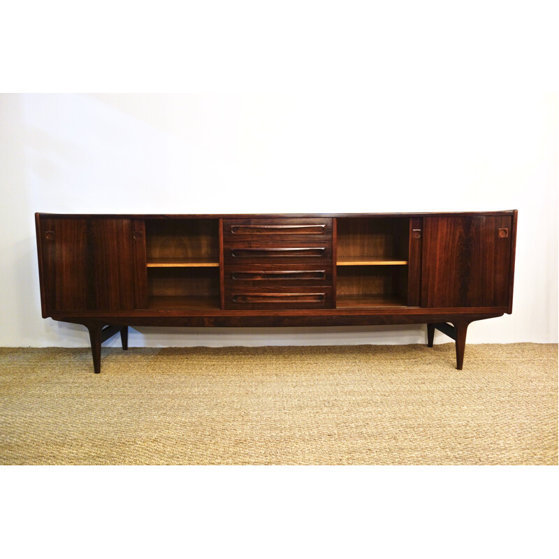 Rosewood sideboard Vintage Rio by Johannes Andersen from Scandinavia 1960