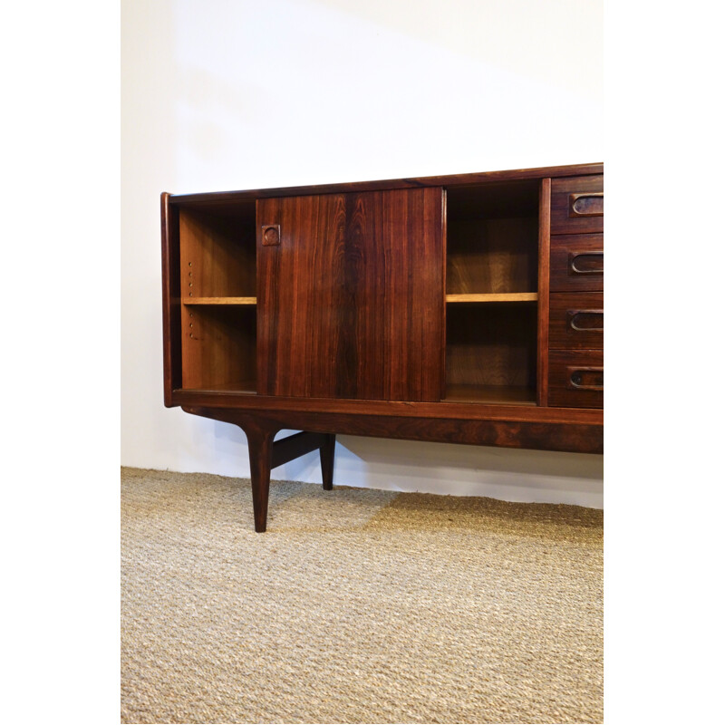 Rosewood sideboard Vintage Rio by Johannes Andersen from Scandinavia 1960