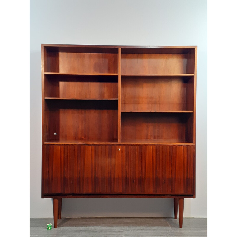 Vintage Storage Cabinet Rosewood by Omann Jun, Scandinavian 1960