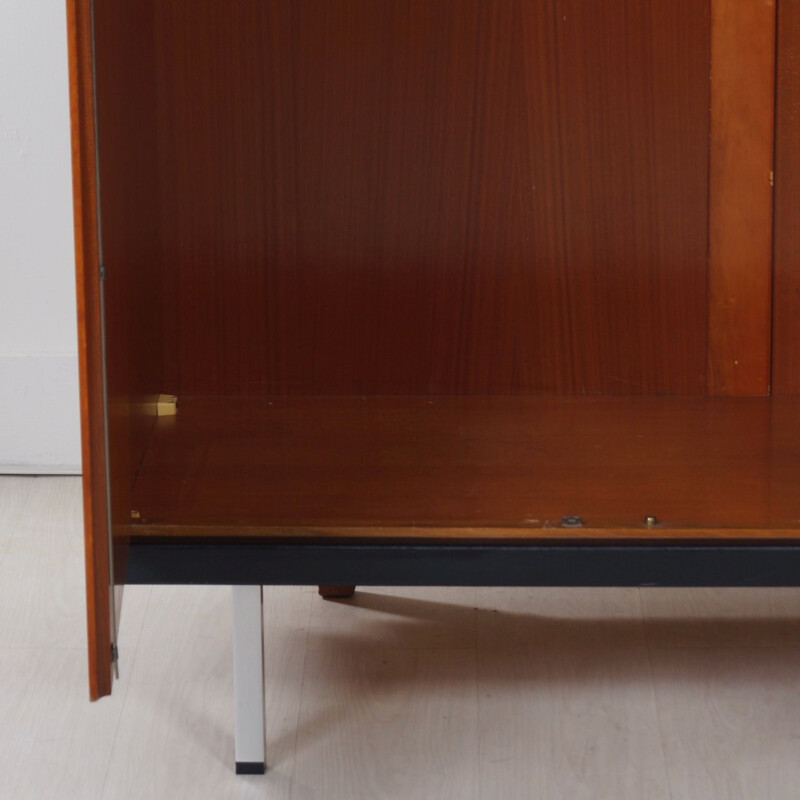 Teak Wardrobe Mid-Century  with Four Doors, 1960s