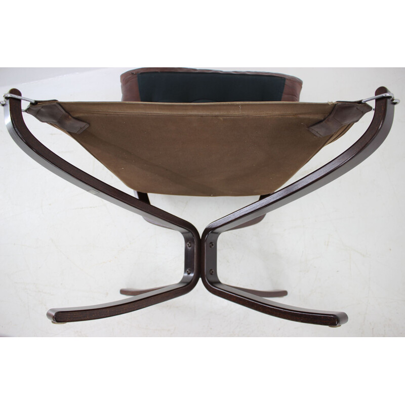 Falcon Chair vintage by Sigurd Ressell for Vatne Mobler 1970s