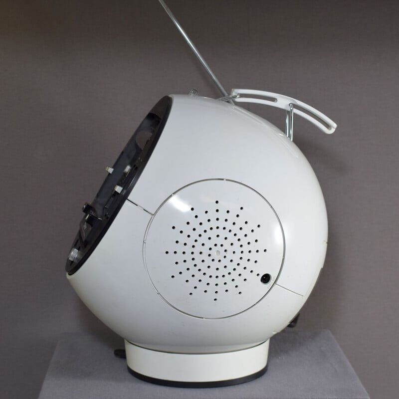 Radio vintage avec 2 enceintes Weltron 'Space Ball'  2004