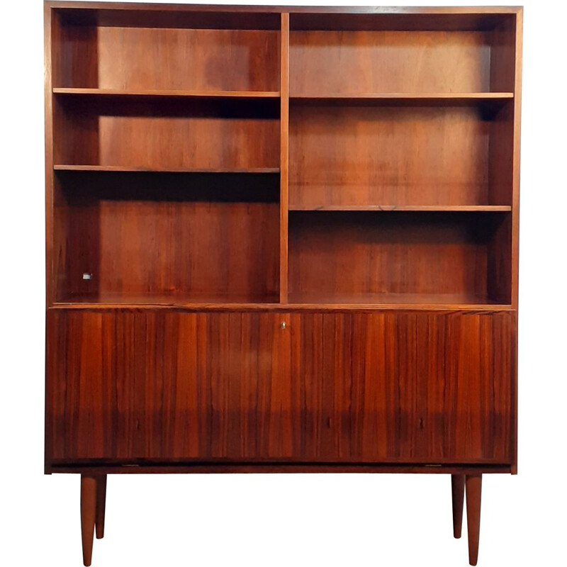 Vintage Storage Cabinet Rosewood by Omann Jun, Scandinavian 1960