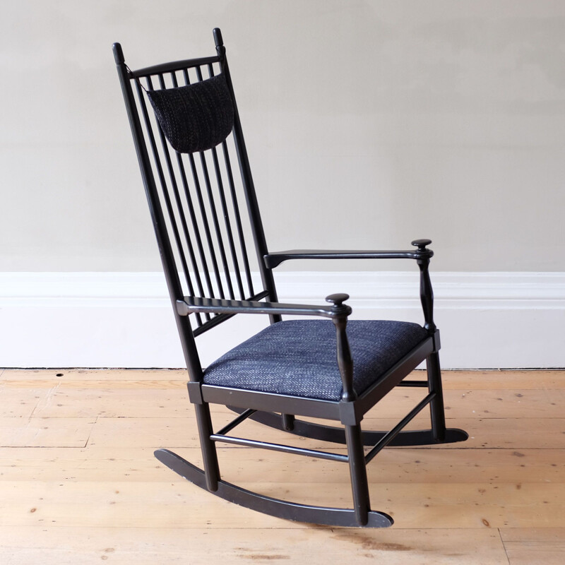 Chaise à bascule Vintage de Karl Axel Adolfsson