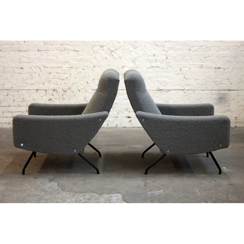 2 vintage Galion armchairs - Steiner - 1960