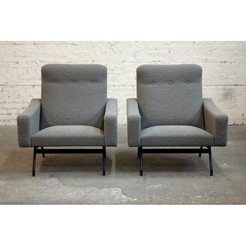 2 vintage Galion armchairs - Steiner - 1960