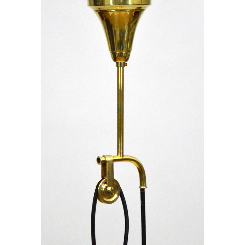 Counterweight Ceiling Lamp mid century, To Gino Sarfatti For Arteluce, Italy, 1940s