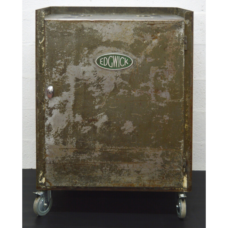 Edgwick industrial metal cabinet - 1960s