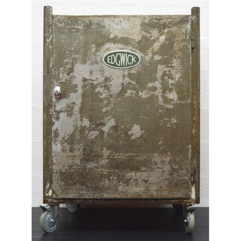 Edgwick industrial metal cabinet - 1960s