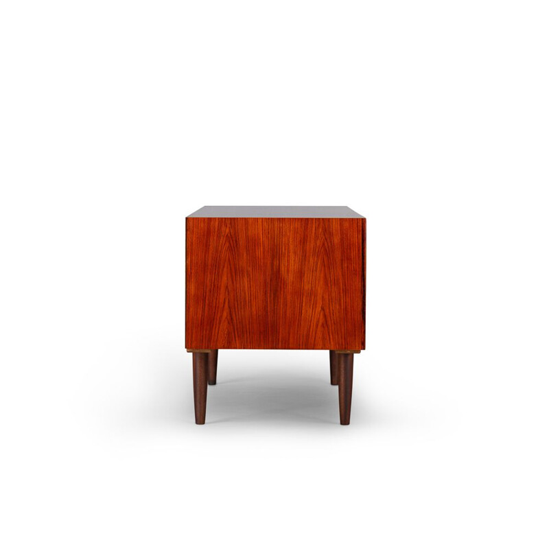 Low Sideboard vintage Danish Rosewood by Brouer for Brouer Møbelfabrik, 1960s