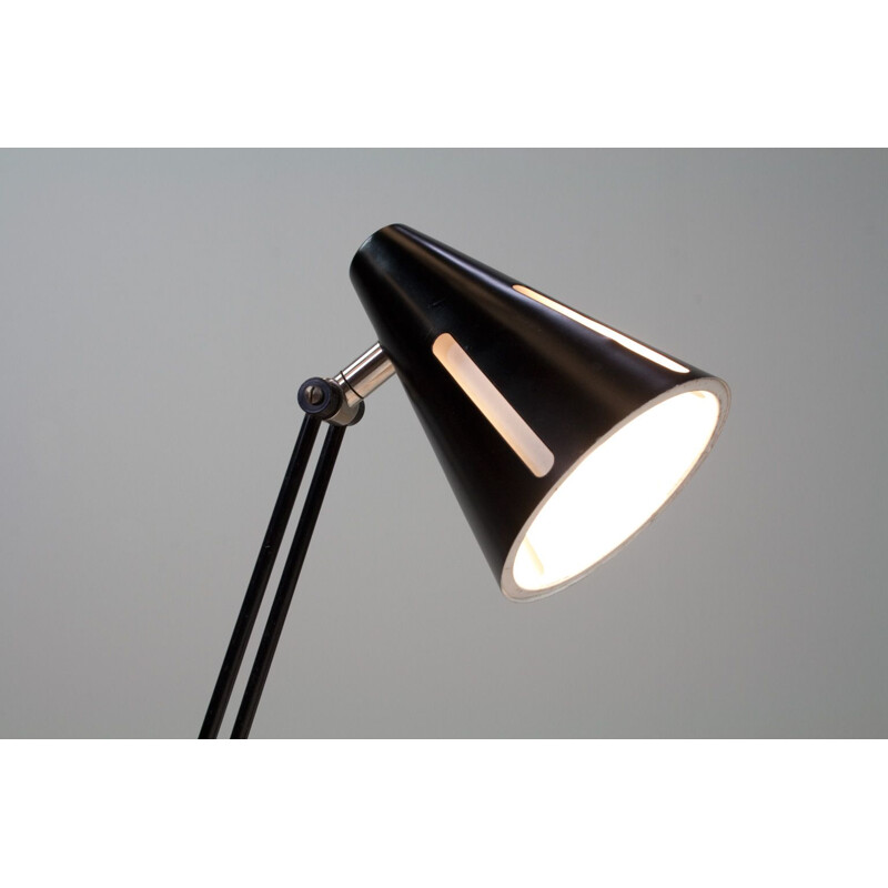 Desk light Vintage Hala Sun serie in Black by Busquet 1955